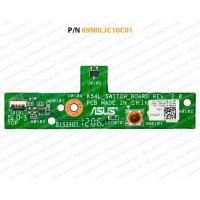 Power Button For Asus K54L, K54LY, X54C, X54H, K54HR, K54, X54 Series, 60-N7BSW1000-C01