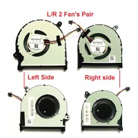 Fan For Dell Insprion 7590, 7591, 15-7590, 15-7591, 0MPHWF, P83F Laptop CPU & GPU Cooling Fan Cooler A Pair 5V