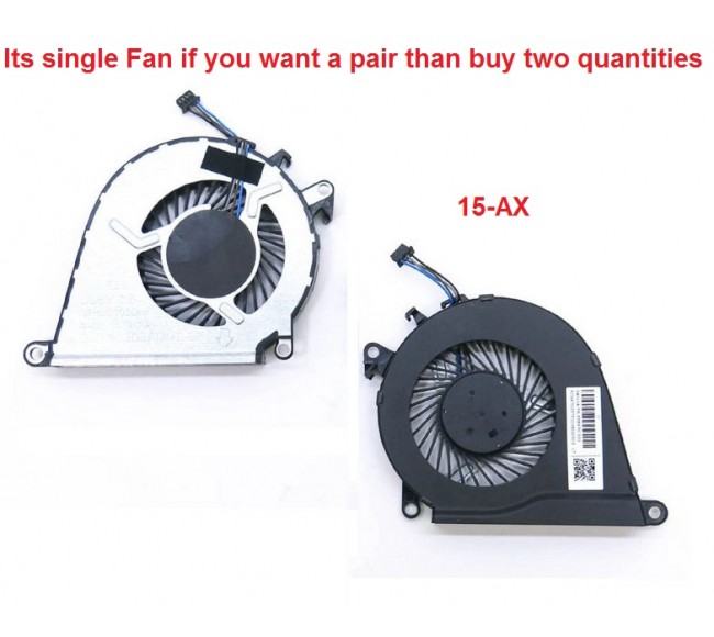 Fan for HP Omen 15-AX, 15AX, Pavilion 15-BC, 15BC CPU Cooling Fan Cooler
