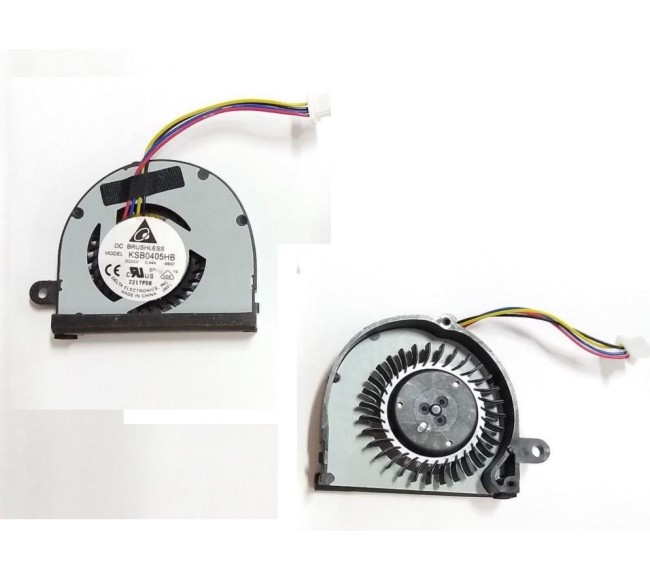 Fan For Asus EEE PC 1025, 1025C CPU Cooling Fan Cooler ( 4-Pin/Wire )