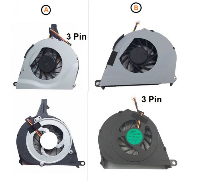 Fan For Toshiba Satellite L650, L650D, L655, L655D, L750, L750D, L755, L755D CPU Cooling Fan Cooler