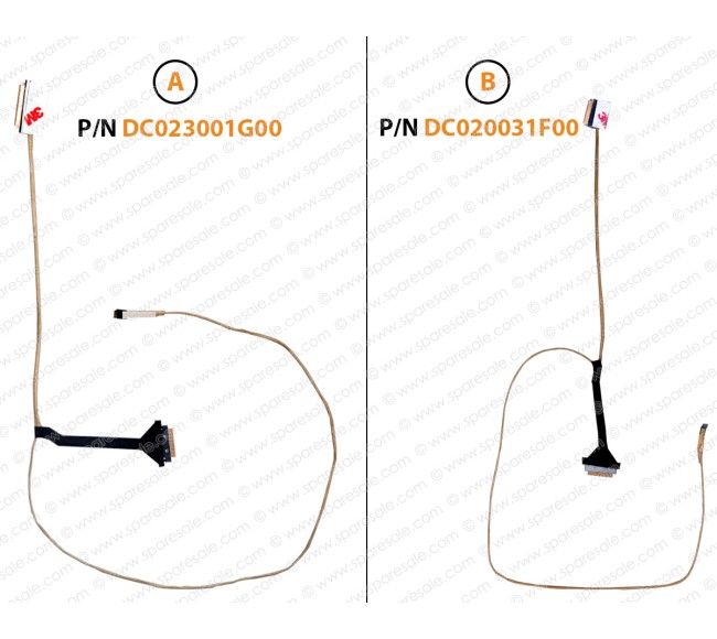 Display Cable For HP Pavilion 15-BS, 15-DA, 15-DB, 15Q-DS DC020031G00, DC050034O00, DC050034000, DC020031F00, L20443-001, L20379-001 LCD LED LVDS Flex Video Screen Cable