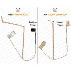Display Cable For ASUS K43, X43, A43, P43, X44H, K84L, X84, A83, A84, DC02001AU20, 14005-00040100 LCD LED LVDS Flex Video Screen Cable 