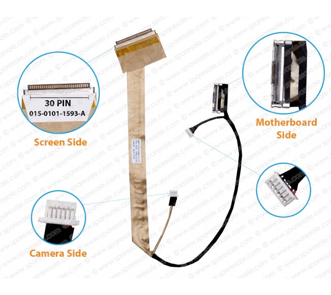 Display Cable For SONY VPC-EB, VPCEB, 015-0101-1593-A, 015-0101-1508-A, M971 LCD LED LVDS Flex Video Screen Cable