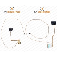Display Cable For Lenovo Ideapad Y50-70, Y50-80, ZIVY2, DC02001YQ00, DC02001ZB00 LCD LED LVDS Flex Video Screen Cable 