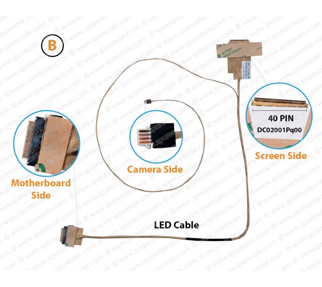 (B) ( LED Cable ) DC02001PQ00, 90202731