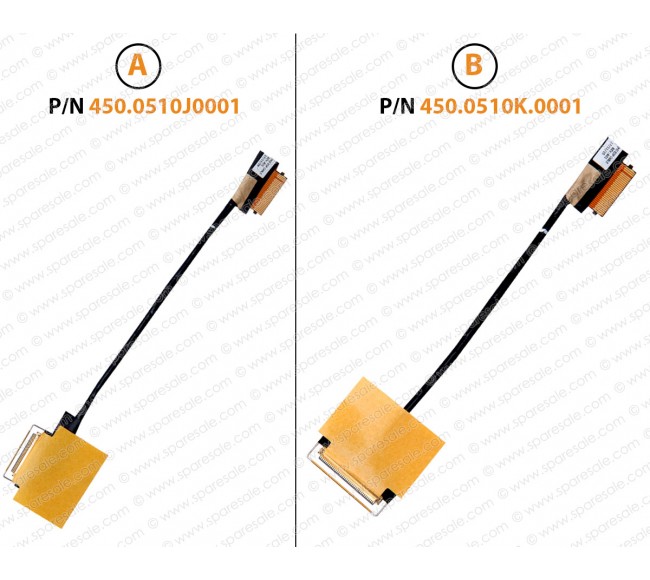 Display Cable For Lenovo Thinkpad Yoga 14 460, P40, 20FY-0002US, 00UP116 , Yoga 460, P40, Yoga 14, 450.0510K.0001, 450.0510K.0001 LCD LED LVDS Flex Video Screen Cable