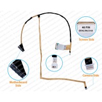 Display Cable For HP Pavilion DV7-4000, DV7T-4000, DV7T-5000, DD0LX9LC003, DD0LX9LC002, DD0LX9LC010, DD0LX7LC000, DD0LX7LC020, 605333-001 LCD LED LVDS Flex Video Screen Cable