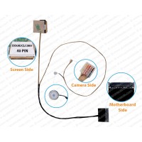 Display Cable For ASUS K46, K46CA, K46CB, K46CM, S46, S46E, S46C, A46C, DD0KJCLC000, 14005-00590100, 14005-00590000 LCD LED LVDS Flex Video Screen Cable