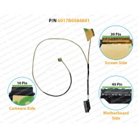 Display Cable For HP Elitebook 820-G3, 840-G3, 845-G3, 740-G3, 745-G3, 823951-001, 6017B0584801 LCD LED LVDS Flex Video Screen Cable ( Non-Touch )
