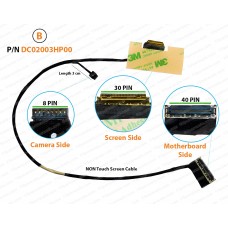(B) ( 30 Pin NON Touch Screen Cable ) DC02003NJ00 DC02003HP00 5C10X58104 5B20X81505 5C10S29908 EL431