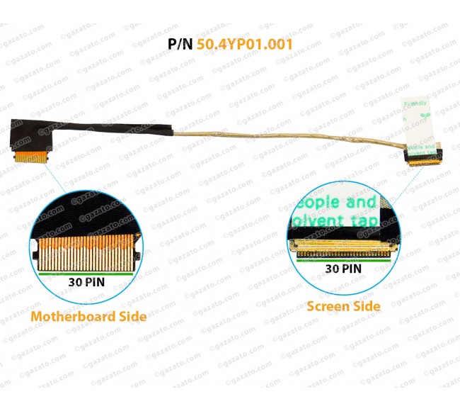 Display Cable For ACER Aspire EC-470G, EC-472G, E1-410G, MS2376, E1-422, E1-430, E1-432, E1-470, E1-471, E1-471G, E1-472, P245 EA40 LCD LED LVDS Flex Video Screen Cable