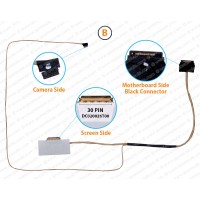 (B) ( Motherboard Side Black Connector) ( 30 Pin Screen Side ) 35040288, 5C10J30756, DC020026T00