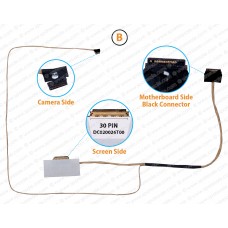 (B) ( Motherboard Side Black Connector) ( 30 Pin Screen Side ) 35040288, 5C10J30756, DC020026T00