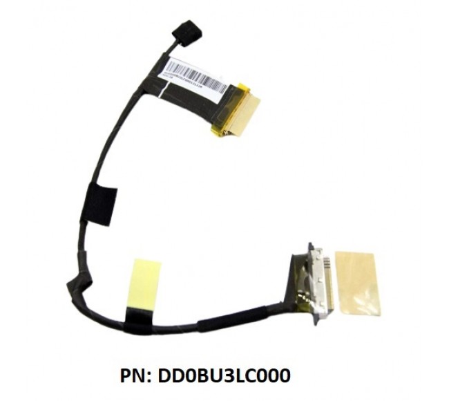 Display Cable For TOSHIBA SATELLITE T130 T130-11U T130-15T T135 T135D T131 T132 DD0BU3LC000 LCD LED LVDS Flex Video Screen Cable
