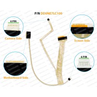 Display Cable For Sony Vaio VPCEE, VPC-EE, Series PCG-61611M EE43E DD0NE7LC100, DD0NE7LC000 LCD LED LVDS Flex Video Screen Cable