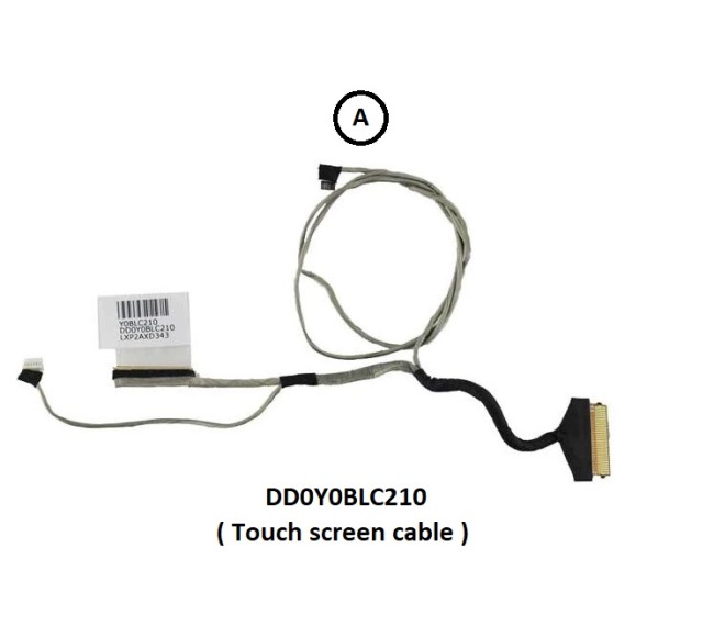 (A) ( Touch screen cable ) DD0Y0BLC210 DD0Y0BLC220 792772-001