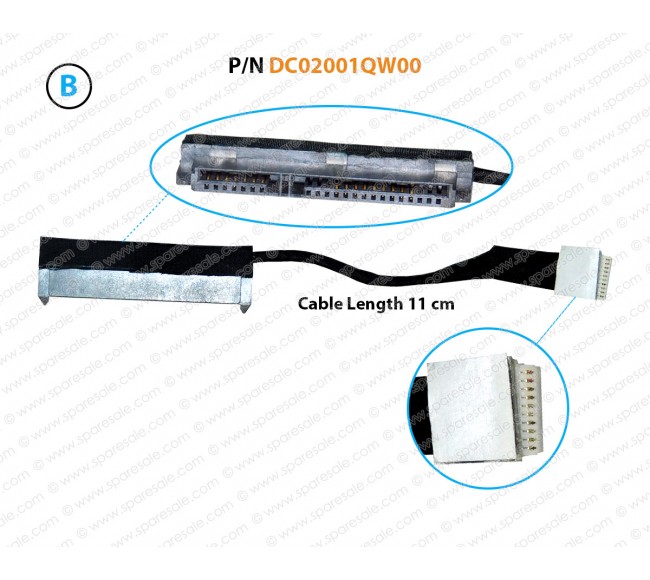 (HDD0006- B ) Cable Length 11 cm