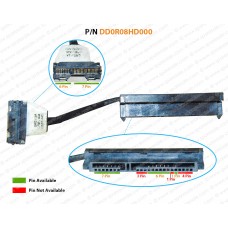 HDD Cable For Dell Inspiron 14R-5420, 5420SE, 7420, Vostro 3460 DD0R08HD000 SATA Hard Drive Connector
