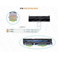 HDD Cable For HP Pavilion X360 11-U. 11U, M1-V, M1-U, M1-V001D, M1-V001DX, M1-U001DX, 450.07P04.0001 SATA Hard Drive Connector (Length 8.0 CM )