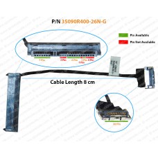HDD Cable For HP PAVILION 15-D, 15D, 14-D, 14D, Compaq presario CQ14-A, CQ15-A, 250-G2, 255-G2, 35090R200-26N-G, 35090R400-26N-G, 35090RJ00-H0B-G, 35090R700-600-G SATA Hard Drive Connector