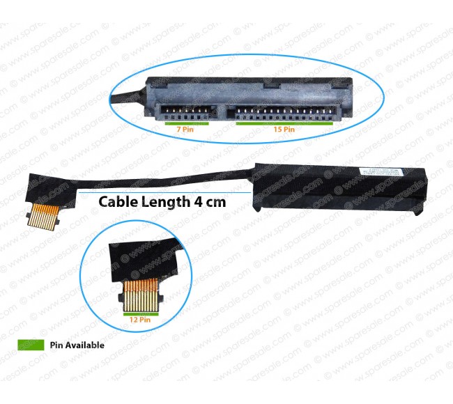 Hdd Cable For HP ProBook 430-G4, 440-G4, 445-G4, 450-G4, 470-G4, 440-G5, 430-G5, 435-G4, 435-G5, 436-G5, 445-G5, 446-G4, 440-G5 SATA Hard Drive Connector
