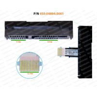 HDD Cable For HP Envy X360 M6-W Pavilion 11-K, 11K, 13-S, 15-BK, 15-W, M6-W, Series 450.04804.0001 450.04804.2001 450.04804.3001 SATA Hard Drive Connector