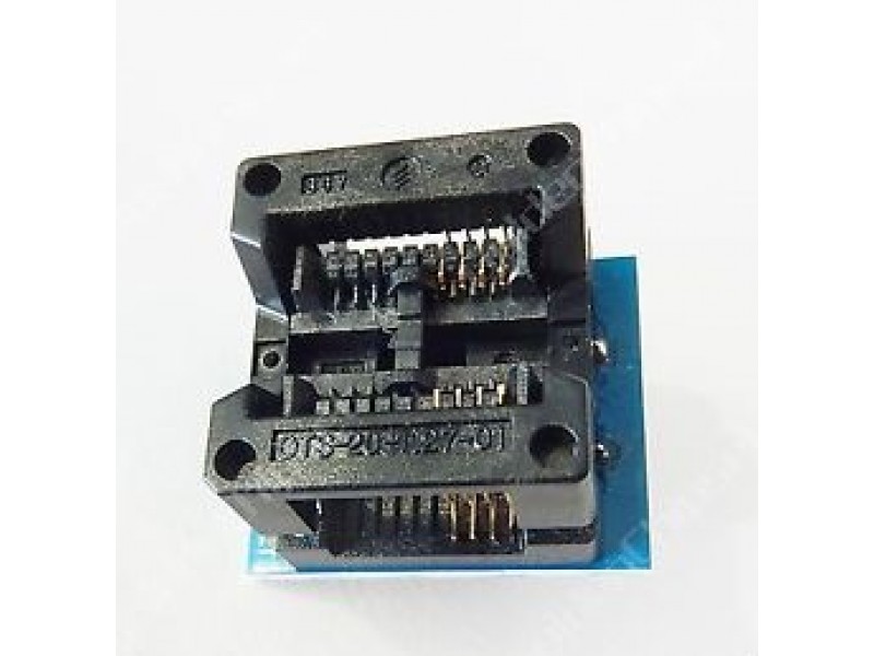 Programming adapter SOP8 to DIP8 Socket 200mil OTS-20-1.27-01 NEW