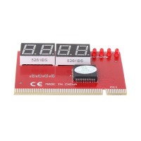 PCI 4-Digit Motherboard Diagnostic Debug Card motherboard tester tool With User Guide