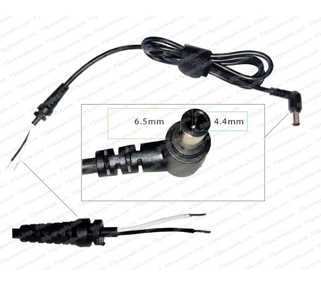 DC adapter cable for sony charger pin 6.5*4.4