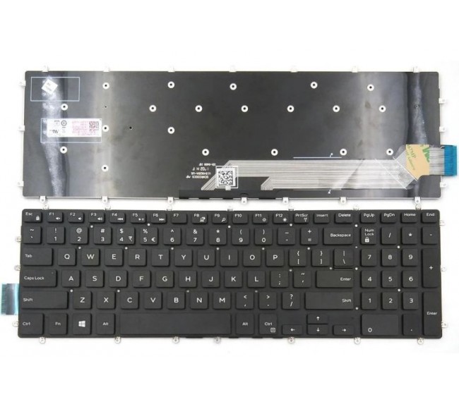 Laptop Keyboard For Dell Inspiron 15-3579 15-3583 15-3779 15-5565 15-5567 15-5570 15-5575 15-5587 15-7566 15-7567
