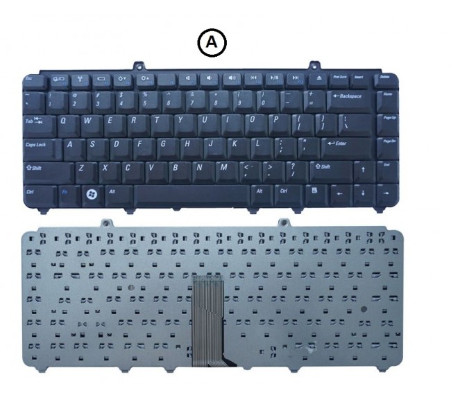 (A) Black Type Keyboard NSK-D9001 9J.N9283.001