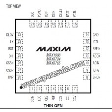 MAX8765ETI MAX8765 8765E IC