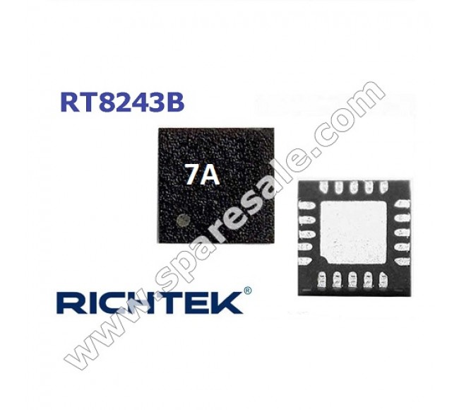 RT8243BZQW RT8243B ( 7A ** ) IC
