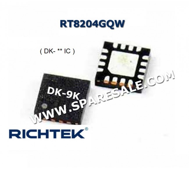  RT8204GQW RT8204GQW RT8204 ( DK- ** ) IC