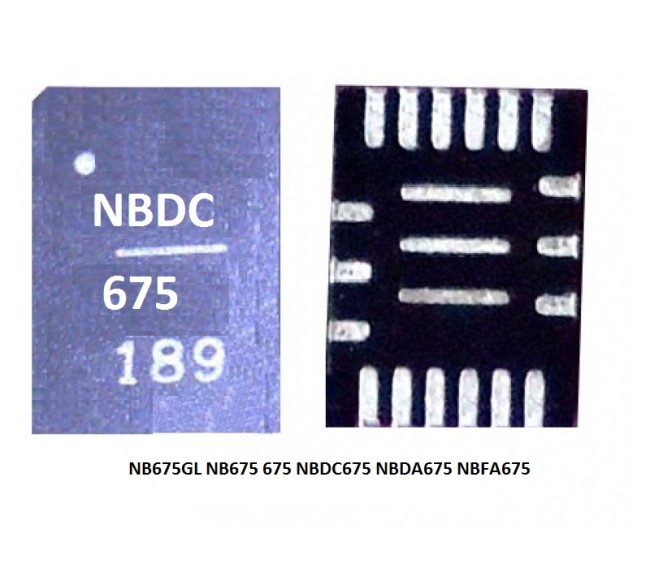 NB675GL NB675 675 NBDC675 NBDA675 NBFA675 NBGK675 ( NB** ) IC