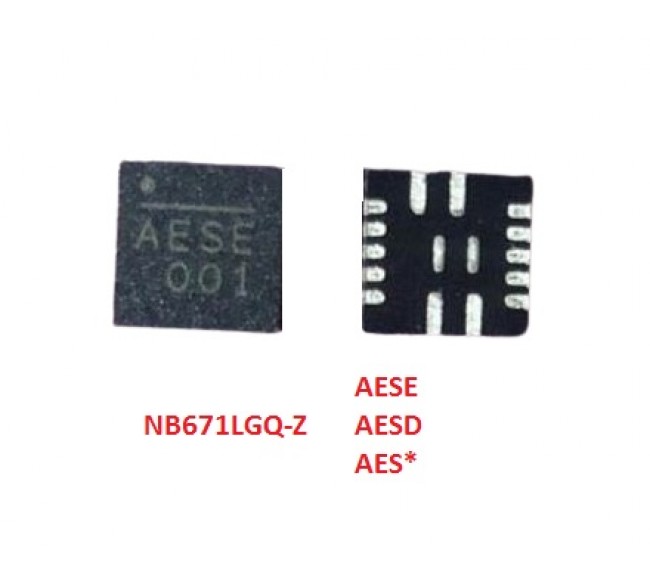 NB671LGQ-Z NB671LGQ NB671L NB671 QFN-16 Pin ( AES* ) IC