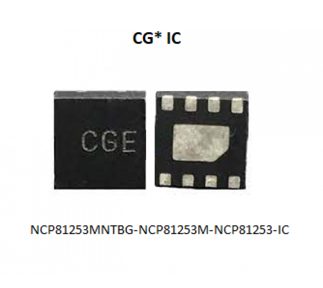 NCP81253MNTBG NCP81253M NCP81253 ( CG* ) IC